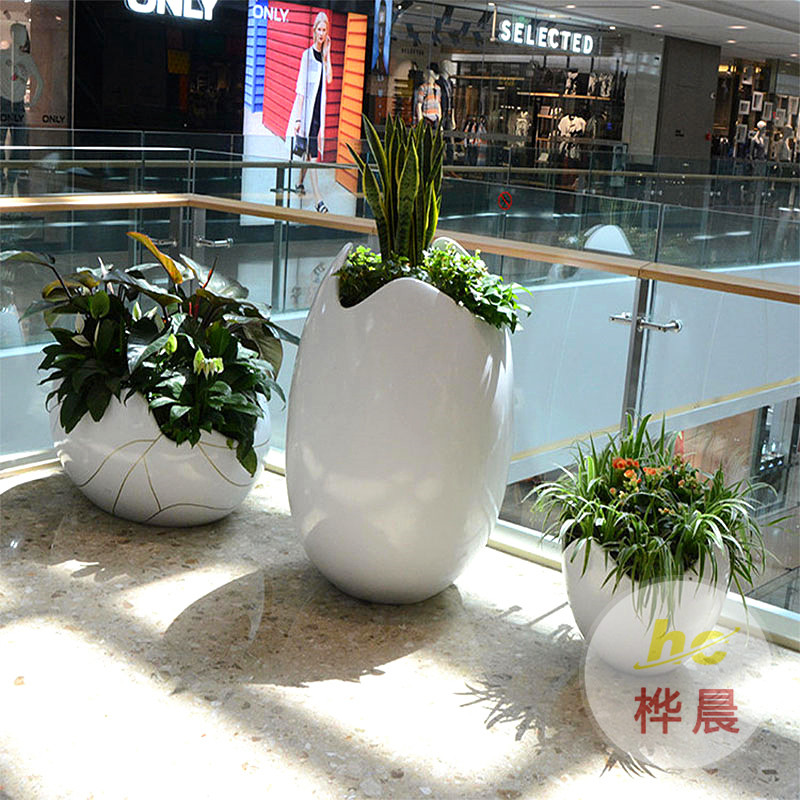 玻璃钢花箱花池