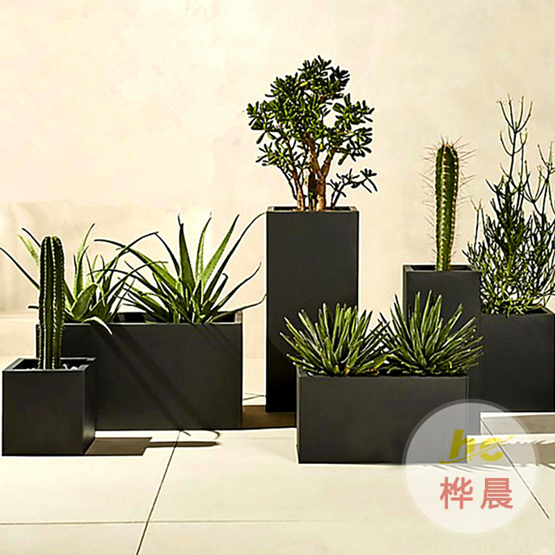 玻璃钢花箱花池