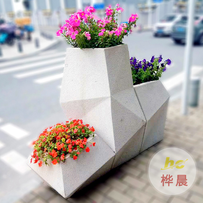 玻璃钢花箱花池