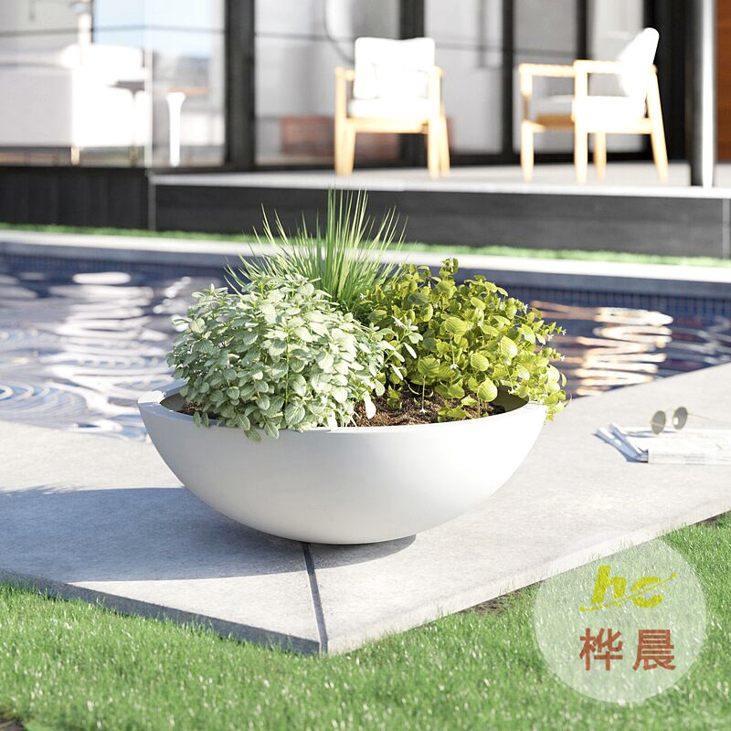 玻璃钢花箱花池