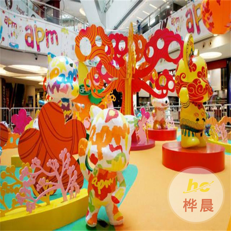 玻璃钢大型马雕塑仿真马模型户外庭院子花园商场美陈园林景观装饰