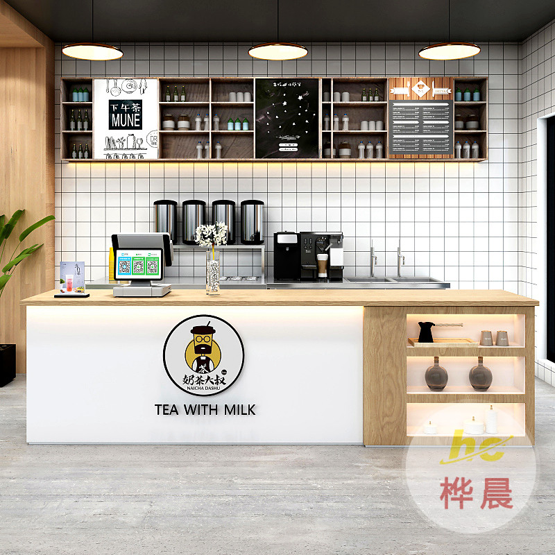 公司烤漆前台玻璃钢接待台美容院简约时尚异形个性吧台咨询台定制