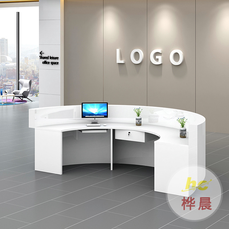 玻璃钢工厂异形定制前台让吉林长春企业更具特色